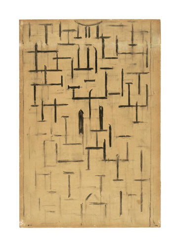 Fachada da Igreja 5 (Piet Mondrian) - Reprodução com Qualidade Museu