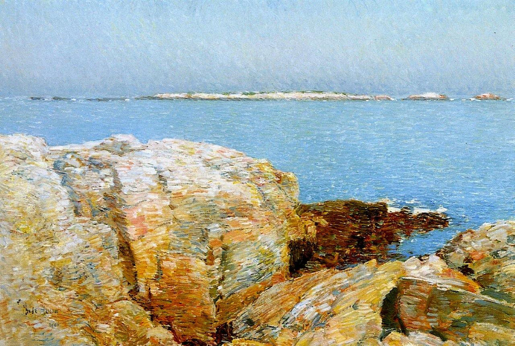 Duck Island (Childe Hassam) - Reprodução com Qualidade Museu