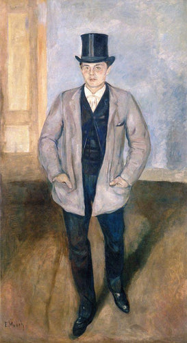Frederik Lidemark (Edvard Munch) - Reprodução com Qualidade Museu