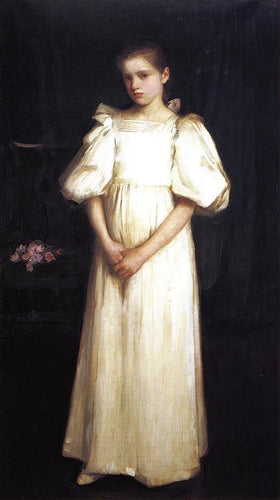Retrato de Phyllis Waterlo (John William Waterhouse) - Reprodução com Qualidade Museu