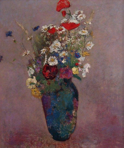 Vaso com flores (Odilon Redon) - Reprodução com Qualidade Museu