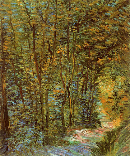 Forest Way (Vincent Van Gogh) - Reprodução com Qualidade Museu
