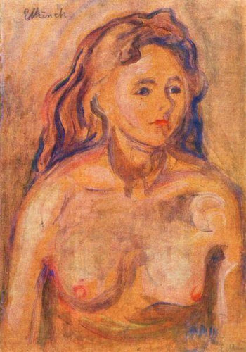 Nu (Edvard Munch) - Reprodução com Qualidade Museu