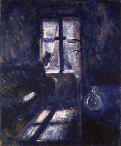Noite em Saint-Cloud (Edvard Munch) - Reprodução com Qualidade Museu