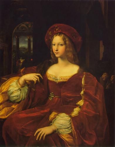Joanna de Aragão (Rafael) - Reprodução com Qualidade Museu