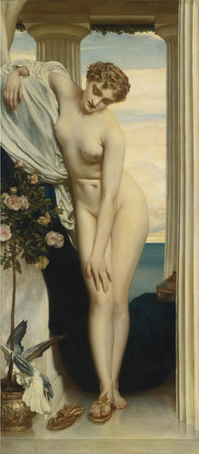 Venus se despindo para o banho