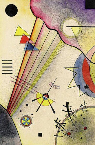Limpar conexão (Wassily Kandinsky) - Reprodução com Qualidade Museu