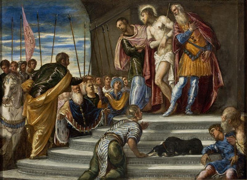 Pôncio Pilatos apresentando Cristo à multidão