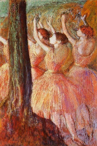 Dançarinos Rosa (Edgar Degas) - Reprodução com Qualidade Museu