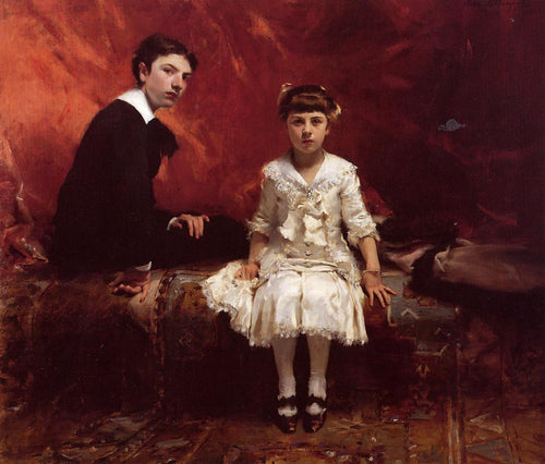 Edouard e Marie-Louise Pailleron (John Singer Sargent) - Reprodução com Qualidade Museu