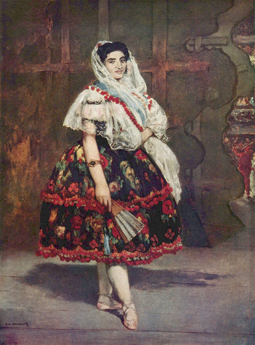 Lola Valence (Edouard Manet) - Reprodução com Qualidade Museu