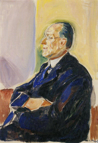 Anton Brunings (Edvard Munch) - Reprodução com Qualidade Museu