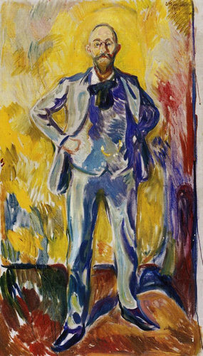 Daniel Jacobson (Edvard Munch) - Reprodução com Qualidade Museu