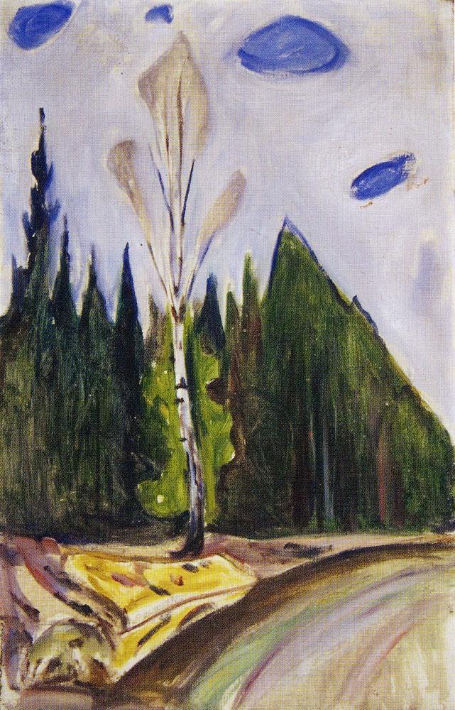 Início da primavera (Edvard Munch) - Reprodução com Qualidade Museu