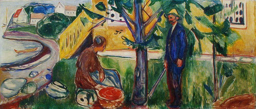 Fertilidade - Freia Frieze Viii (Edvard Munch) - Reprodução com Qualidade Museu