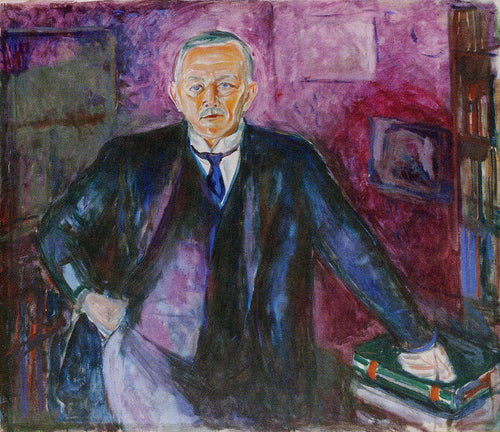 Fredrik Stang (Edvard Munch) - Reprodução com Qualidade Museu