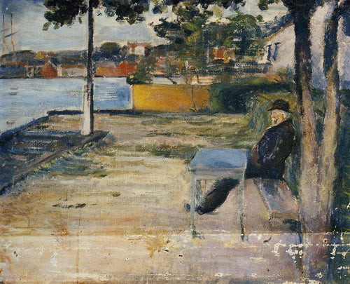 De Hisoya perto de Arendal (Edvard Munch) - Reprodução com Qualidade Museu
