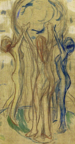 Geografia (Edvard Munch) - Reprodução com Qualidade Museu