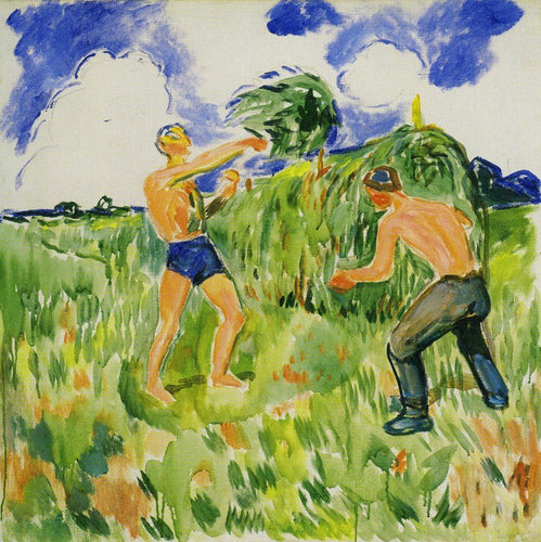 Ceifa (Edvard Munch) - Reprodução com Qualidade Museu