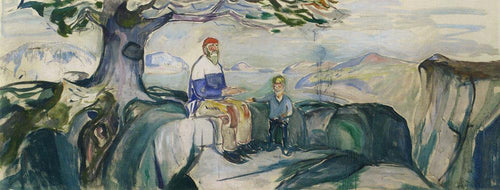História (Edvard Munch) - Reprodução com Qualidade Museu