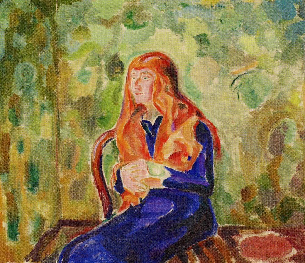 Kate Perls (Edvard Munch) - Reprodução com Qualidade Museu