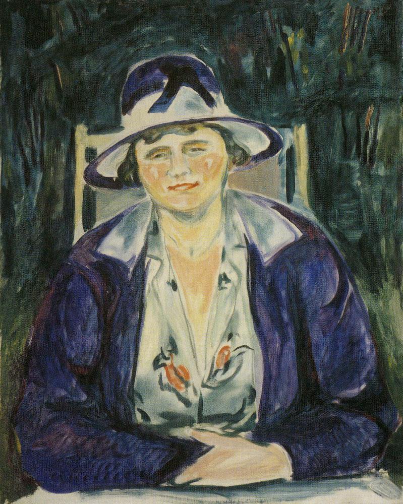 Maria Agatha Meier (Edvard Munch) - Reprodução com Qualidade Museu