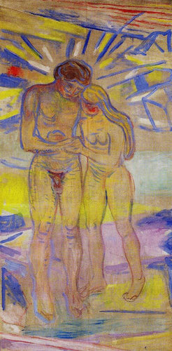 Novos Raios (Edvard Munch) - Reprodução com Qualidade Museu