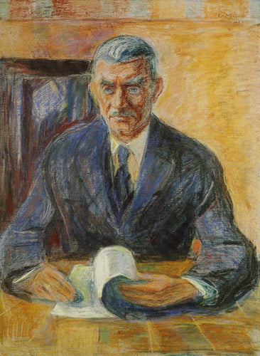 Nicolai Rygg (Edvard Munch) - Reprodução com Qualidade Museu