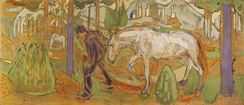 The Pathfinder (Edvard Munch) - Reprodução com Qualidade Museu