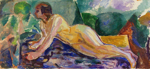 O segredo (Edvard Munch) - Reprodução com Qualidade Museu