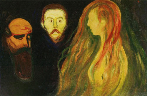 Tragédia (Edvard Munch) - Reprodução com Qualidade Museu