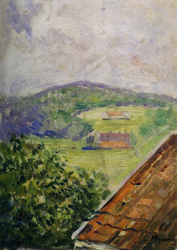 Vista de Hauketo (Edvard Munch) - Reprodução com Qualidade Museu