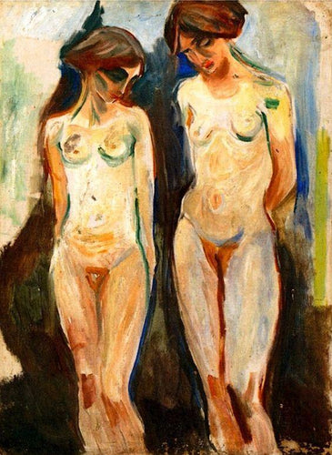 Duas graças (Edvard Munch) - Reprodução com Qualidade Museu