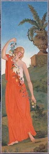 The Four Seasons Spring (Paul Cézanne) - Reprodução com Qualidade Museu