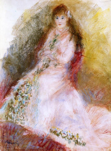 Ellen Andree (Pierre-Auguste Renoir) - Reprodução com Qualidade Museu