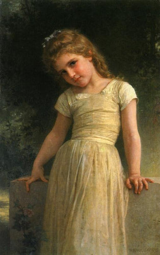 Elpieglerie (William-Adolphe Bouguereau) - Reprodução com Qualidade Museu