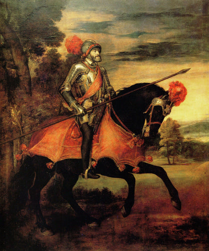 Retrato equestre de Carlos V
