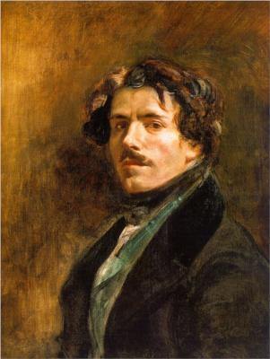 Auto-retrato (Eugene Delacroix) - Reprodução com Qualidade Museu