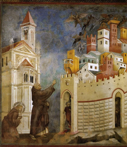 Exorcismo dos demônios em Arezzo