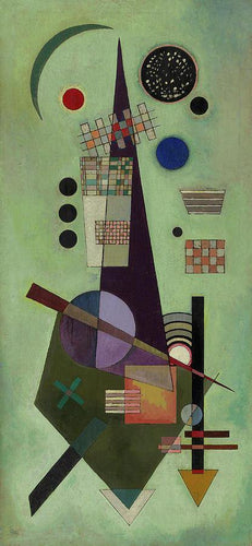 Estendido (Wassily Kandinsky) - Reprodução com Qualidade Museu