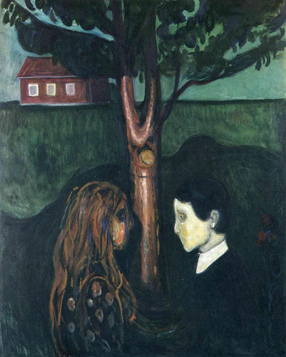 Olho no olho (Edvard Munch) - Reprodução com Qualidade Museu