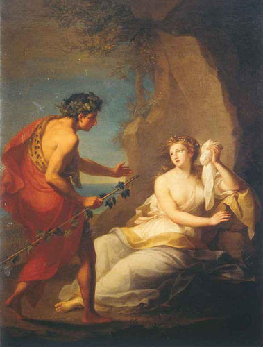 Baco descobrindo a Ariadne Adormecida em Naxos - Replicarte