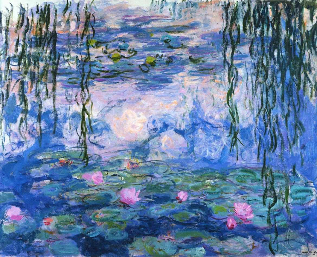 Lírios (Claude Monet) - Reprodução com Qualidade Museu