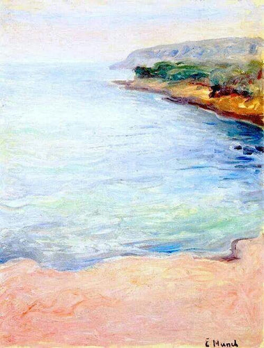 Da Riviera (Edvard Munch) - Reprodução com Qualidade Museu