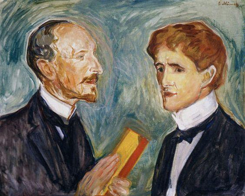 Albert Kollmann e Sten Drewsen (Edvard Munch) - Reprodução com Qualidade Museu