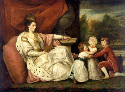 Charlotte, Lady Williams Wynn e seus filhos