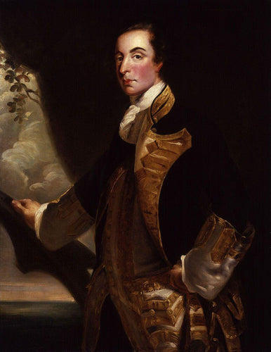 Retrato de George Bridges Rodney, 1º Barão