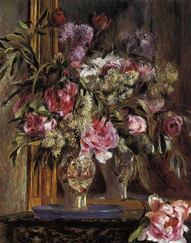 Vaso de flores (Pierre-Auguste Renoir) - Reprodução com Qualidade Museu