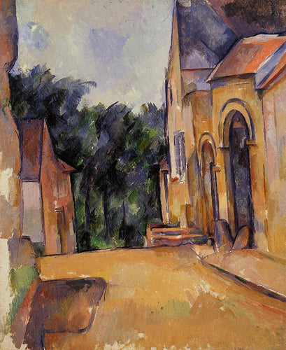 Fazenda em Montgeroult (Paul Cézanne) - Reprodução com Qualidade Museu