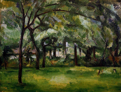 Fazenda na Normandia, verão (Paul Cézanne) - Reprodução com Qualidade Museu